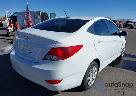 2012 Hyundai Accent Gls из США, поврежденный, VIN KMHCT4AE4CU241445